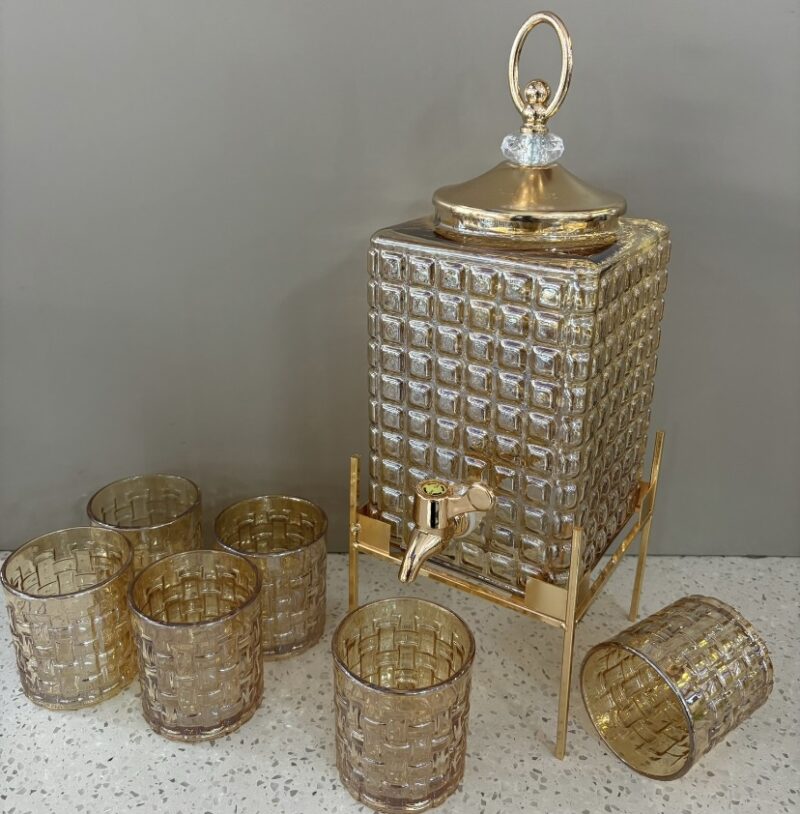 Luxury 7-Piece Cocktail Decanter Set - Image 8